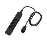 Multiprise - nourrice Versatek Basic – 3 prises secteur + 1 USB-A+ 1 USB-C - prise suivante + câble de raccord 2 m