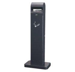 Staande asbak Probbax Totem 12,5 L, donkergrijs
