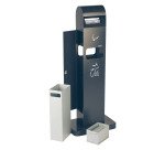 Floor ashtray with bin Probbax 12.5 L, dark grey