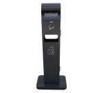Floor ashtray with bin Probbax 12.5 L, dark grey