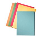 Esselte blue filing folder, folio size