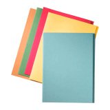 Esselte blue filing folder, folio size