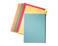 Esselte blue filing folder, folio size