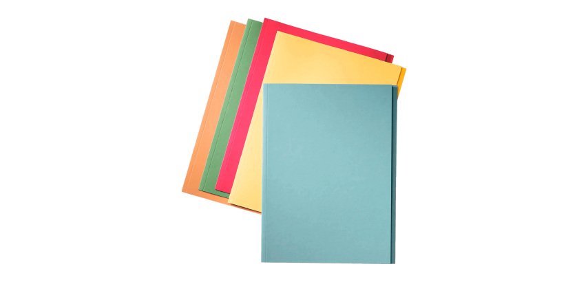 Esselte chemise de classement bleu, ft folio