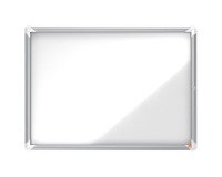 Vitrine d'affichage extérieur magnétique Prenium Plus porte battante Nobo