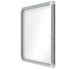 Vitrine d'affichage extérieur magnétique Prenium Plus porte battante Nobo
