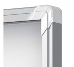 Vitrine d'affichage extérieur magnétique Prenium Plus porte battante Nobo