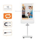 Paperboard - chevalet de conférence magnétique mobile Move & Meet Nobo