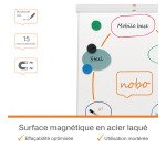 Paperboard - chevalet de conférence magnétique mobile Premium Plus Nobo
