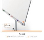 Paperboard - chevalet de conférence magnétique mobile Premium Plus Nobo
