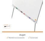 Paperboard - chevalet de conférence magnétique à trépied Premium Plus Nobo
