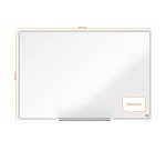 Tableau blanc magnétique Impression Pro Nobo, surface en acier laqué, cadre en aluminium, 90 x 60 cm