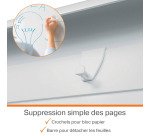 Paperboard - chevalet de conférence magnétique mobile Premium Plus Nobo