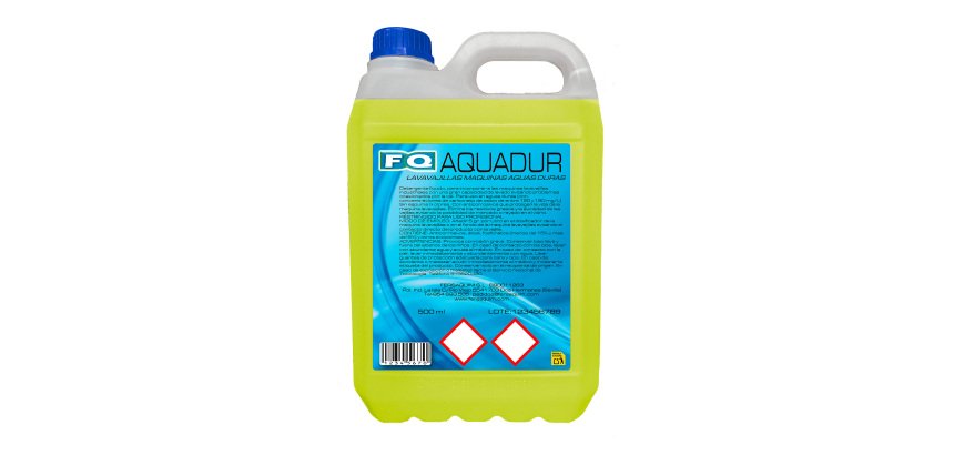 Detergente lavavajillas Aquadur para aguas duras - garrafa 5L