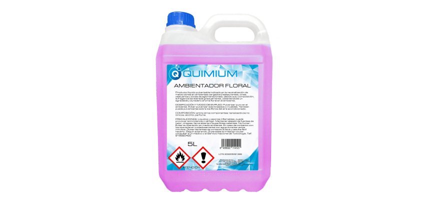 Ambientador floral Quimium - garrafa 5L
