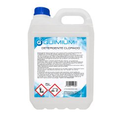 Detergente clorado Quimium - garrafa 5L