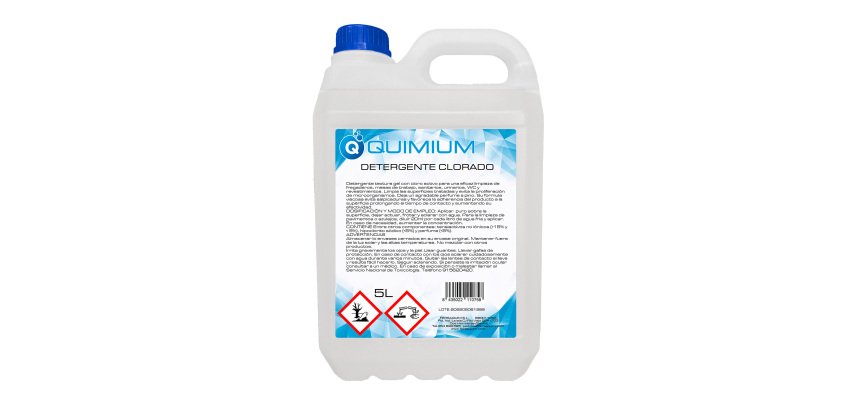 Detergente clorado Quimium - garrafa 5L