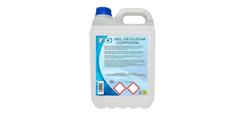 Gel de ducha corporal Fersaquim - garrafa 5L
