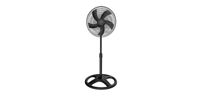 Kumtel Standing Fan Ø 45 cm – 60 W, black