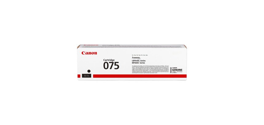 Toner Canon 075 noir pour imprimante laser