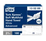 Papel secamanos en zigzag Tork Advanced H2 - Paquete de 3780