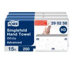 Secamanos entredoblado Tork H3 Advanced - caja de 1250