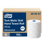 Rollos de toallas de mano Tork Matic H1 Advanced de doble capa 150 m - Paquete de 6