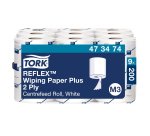 Bobinas de secado Tork Reflex Plus blanco M3 - pack de 9