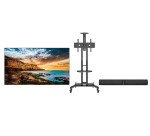 Jabra Panacast 50 videoconferentiekit + Samsung 43'' scherm + mobiele steun