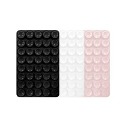 Pack de 3 supports smartphone à ventouse T'nB – Fixation adhésive réutilisable