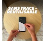 Pack de 3 supports smartphone à ventouse T'nB – Fixation adhésive réutilisable