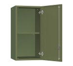 Armadio Ufficio Monoblocco sopralzo Senso 1 anta 1 ripiano senza zoccolo l x p x h 45 x 45 x 90 cm