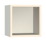 Armadio Ufficio Monoblocco sopralzo Senso a giorno senza zoccolo l x p x h 45 x 45 x 45 cm