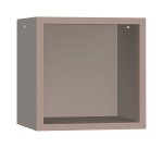 Armadio Ufficio Monoblocco sopralzo Senso a giorno senza zoccolo l x p x h 45 x 45 x 45 cm