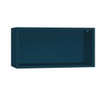 Armadio Ufficio Monoblocco sopralzo Senso a giorno senza zoccolo l x p x h 90 x 45 x 45 cm