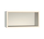 Armadio Ufficio Monoblocco sopralzo Senso a giorno senza zoccolo l x p x h 90 x 45 x 45 cm