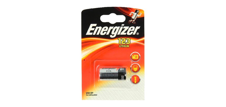 Energizer - Pack de 1 piles Lithium CR123 - 3