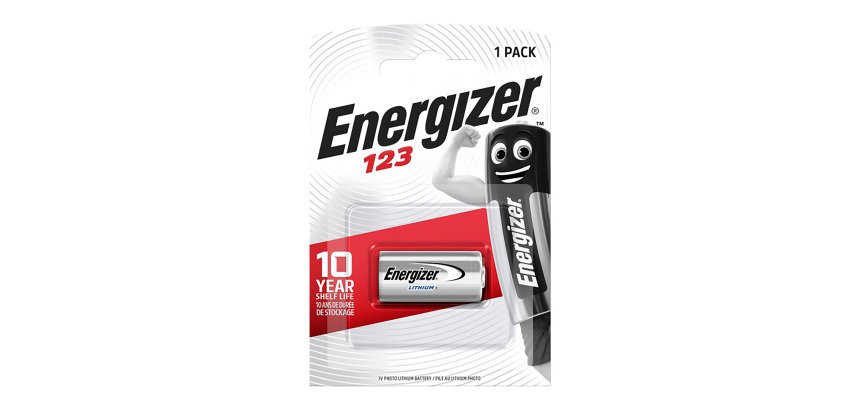 Energizer - Pack de 1 piles Lithium CR123 - 3