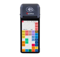 Techfive ECR-76 - Caisse enregistreuse mobile tactile tout-en-un