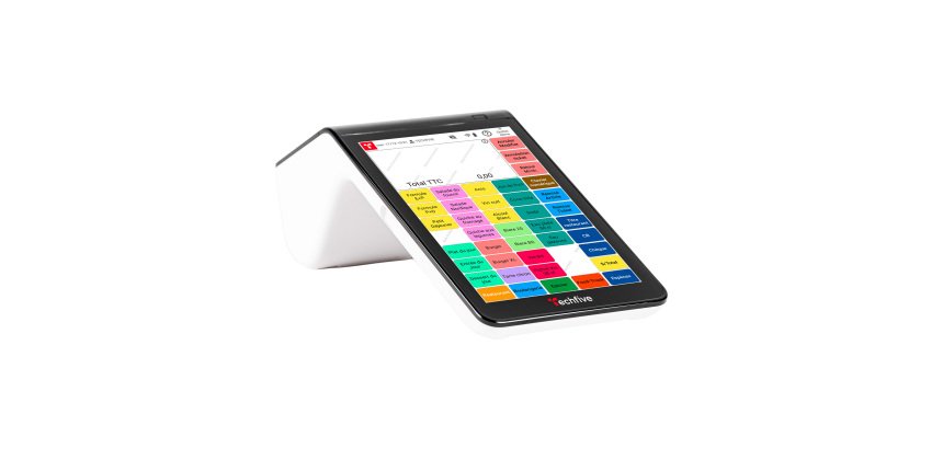 Techfive ECR-80 - Caisse enregistreuse compacte pour petits espaces