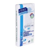 Enveloppe GPV 110 x 220 mm 80 g fenêtre 45 x 100 mm  Auto-adhésive, Ouverture rapide - Paquet de 50