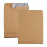 GPV - Pochette à soufflet 3 cm kraft armé brun 229 x 324 mm 120 gr sans fenêtre - Boite de 250