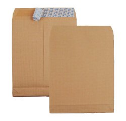 Sac à soufflets GPV 229 x 324 mm kraft brun armé 120 g