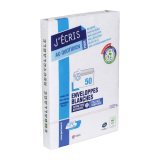 Enveloppe GPV 162 x 229 mm 80 g blanche, sans fenêtre, Auto-adhésive, Ouverture rapide - Paquet de 50