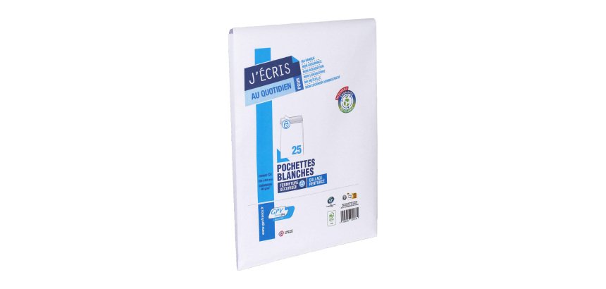 GPV envelop 229 x 324 mm 90 g, zonder venster - Pak van 25