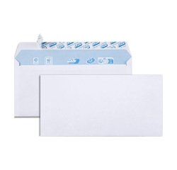 Paquet de 50 Enveloppes DL 80g Auto-adhésives, Ouverture rapide, NF PEFC PAP