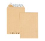 Pochette GPV 260 x 330 mm, sans fenêtre, kraft brun 90 g  - Paquet de 25