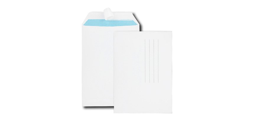 Pochette GPV 162 x 229 mm, 90 g sans fenêtre - Paquet de 10