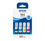 Pack 4 flacon encre 104 EPSON ecotank