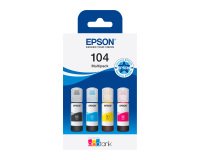Pack 4 flacon encre 104 EPSON ecotank